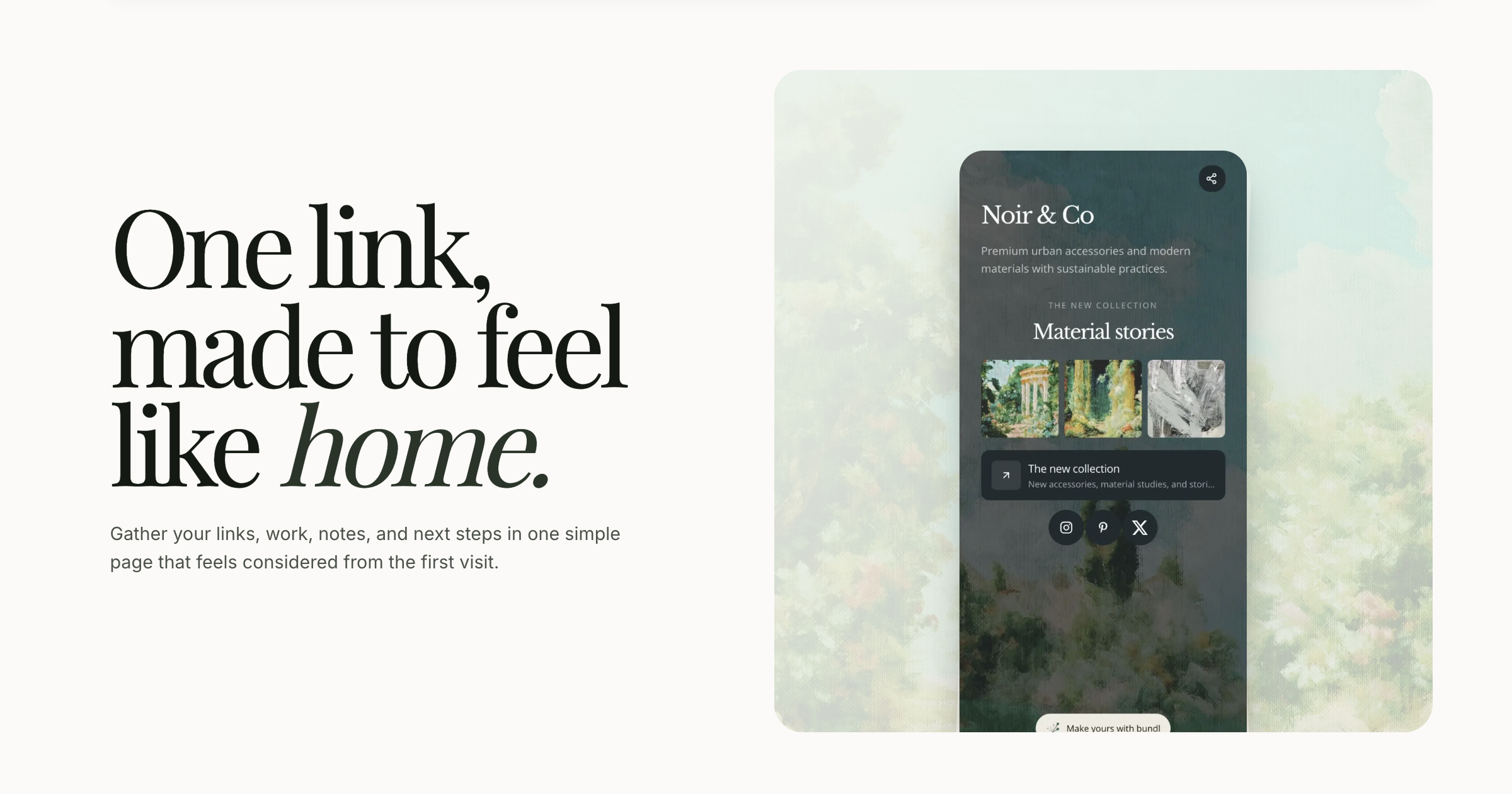 bundl.link screenshot 1